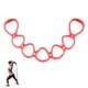 thumbnail image 1 of Tres colores de silicona jalea tensión cuerda banda elástica yoga fitness espalda abierta ejercicio brazo, 1 of 5