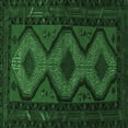 thumbnail image 1 of Ahgly Company Indoor Square Persian Emerald Green Traditional Area Rugs, 5' Square, 1 of 4