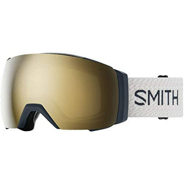 Smith I/O MAG XL Snow Goggles French Navy Mod/ChromaPop Sun Black Gold  Mirror