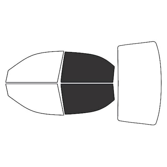 Rvinyl Window Tint Kit Compatible with Kia OPTima 2001-2006 - Back Precut Kit - 20%