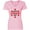 Classic Pink, variant on Inktastic Happy Canada Day- maple leaf circle Women's V-Neck T-Shirt