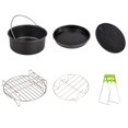 thumbnail image 3 of Newly 11PCS/SET Durable Air Fryer Accessories 9 Inch Fit For Airfryer Baking Basket, 3 of 8