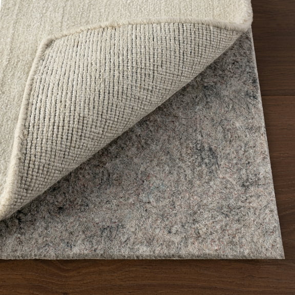nuLOOM Cooper Cushioned Rug Pad, 6', Round, Cooper Grey