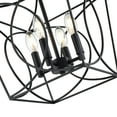 thumbnail image 6 of Millennium Lighting 4004-PMG Tracy 4 Light 12" Wide Semi-Flush Ceiling Fixture - Painted, 6 of 7