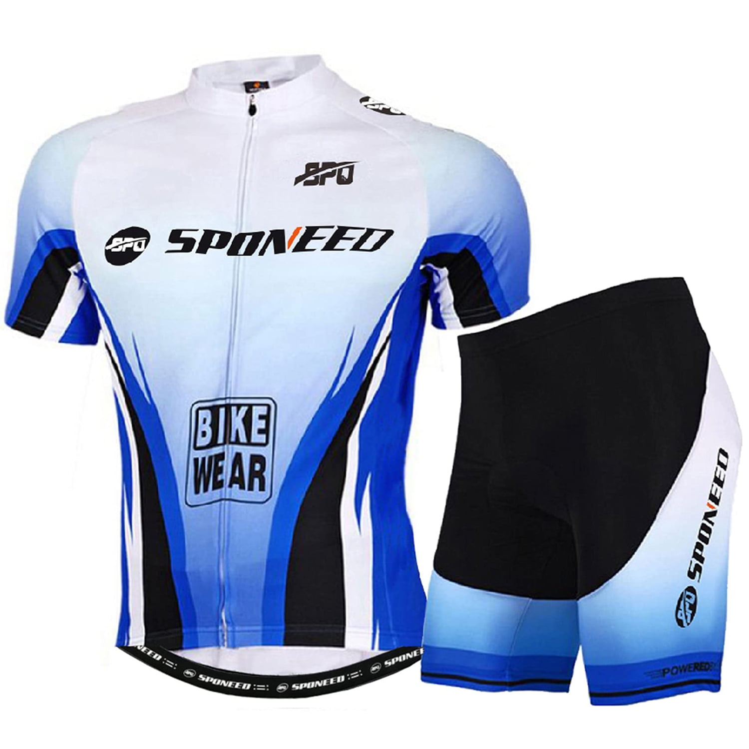 Pro Mens Cycling Set Jersey  Bike Pad MTB Shirt Shorts Kits 