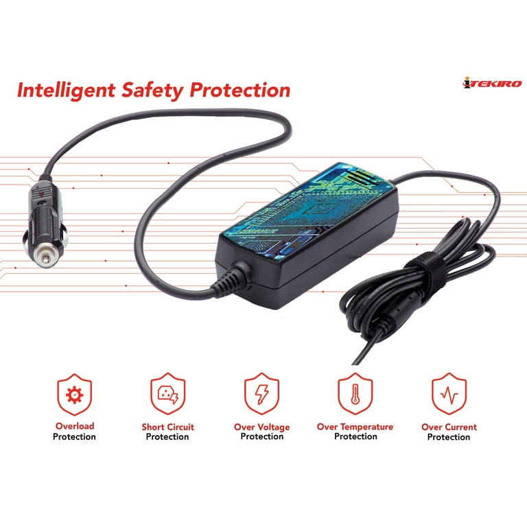 iTEKIRO 65W Car Charger for Asus W15-065N1A F505ZA F512DA J401MA