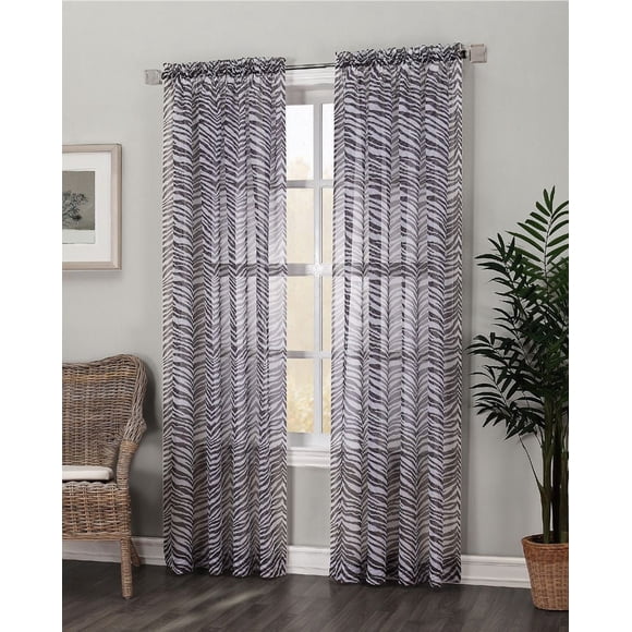 918 Kenya Voile Print Curtains