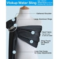 thumbnail image 2 of Portabebés con anillo de agua para bebé Vlokup | Envoltura ligera y transpirable de malla para bebés, recién nacidos, niños y niños pequeños | Perfecto para verano, natación, piscina, playa | Genial p, 2 of 5