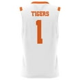 thumbnail image 3 of Youth GameDay Greats #1 White Clemson Tigers Lightweight Basketball Jersey, 3 of 4