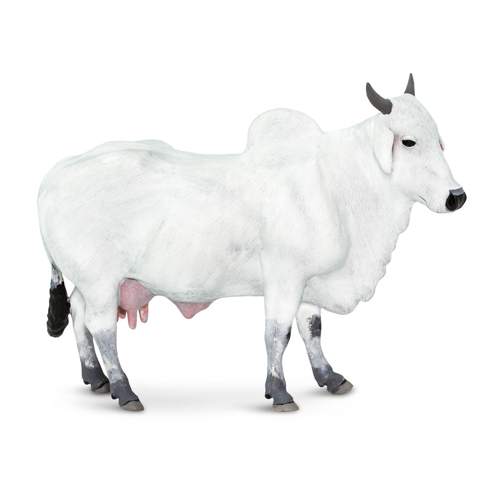 Safari TEXAS LONGHORN BULL solid plastic toy farm pet brown animal cow NEW * 