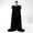Black, variant on Huchen Long Velvet Cape with Feather Shoulder Collar, Halloween Cosplay Costume Cloak for Masquerade Party Stage Performance, 1 Piece, Red Black White Green Available (White)