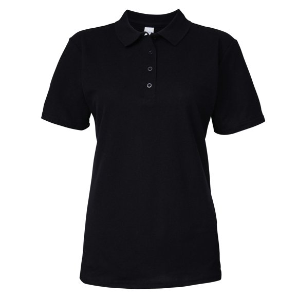Gildan Softstyle Womens Short Sleeve Double Pique Polo Shirt