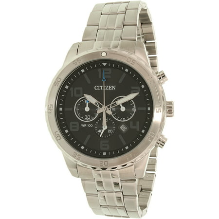 Citizen Men's AN8130-53E Silver Stainless-Steel Quartz Watch