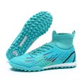 thumbnail image 3 of Zapatos de fútbol transpirables para hombre, zapatillas de entrenamiento de interior, con picos largos, ultraligeros, antideslizantes, para deportes al aire libre, venta al por mayor, 3 of 5