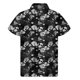 thumbnail image 3 of Camisa hawaiana con estampado 3D de plantas tropicales para hombre, camisas con botones para playa, camisetas de manga corta de verano, blusas de calle con solapa, blusa Aloha, 3 of 5
