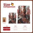thumbnail image 3 of Naloa fairy-tale-world-with-delicious-candy Drawstring Christmas Bags, 3D Xmas Gift Bags, Christmas Wrapping Bags, Xmas Goodie Bags, Treat Pouch Bags, Party Favor Bags-Medium, 3 of 9