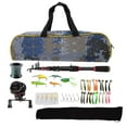 thumbnail image 2 of Fishing Rod Kit,Fishing Rod and Reel Fishing Rod Reel Combos Telescopic Fishing Rod Sleek Aesthetic, 2 of 14