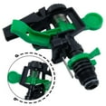 thumbnail image 2 of 5 Pcs ABS Impact Sprinkler Head Adjustable 0-360 Degree 34Ft-60Ft Spray Distance, 2 of 9