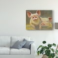 thumbnail image 3 of Trademark Fine Art 'Life as a Pig II' Canvas Art by Carolyne Hawley, 3 of 4