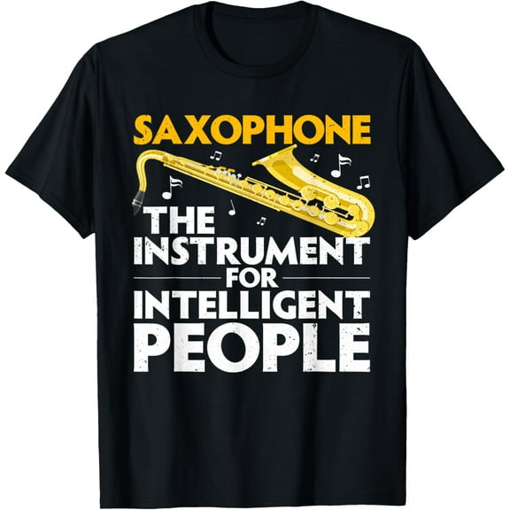 Funny Saxophone Art For Men Women Sax Lover Saxophone Player T-Shirt Casual Short Sleeve Shirt