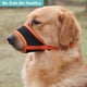 thumbnail image 5 of Boca de perro, boca de malla para perros pequeños y medianos, boca de perro blanda para evitar mordeduras y masticaciones, boca de perro bebible, respirable y ajustable MFZFUKR BST3023904-3, 5 of 5