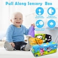 thumbnail image 2 of Enkey Soft Stuffed High Contrast Crinkle Montessori Square Sensory Toys Juggling Rainbow Dance 2 of 11