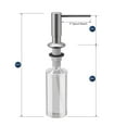 thumbnail image 3 of Karran  SD35 Kitchen Soap/Lotion Dispenser Stainless Steel Stainless Steel Finish, 3 of 5