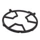 thumbnail image 1 of Anillo De Wok De Hierro Fundido, Rango De Calentamiento Controlado Diseño De Ranura Inferior Estable Y Robusto Rejilla De Estufa De Gas Segura Para Sartén De Acero Negro, 1 of 7