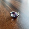 thumbnail image 1 of Alexandrite Ring Oval Cut Alexandrite Engagement Ring Three Stone Design June Birthstone Ring Color Change Stone Promise Ring Anniversary Ring, 1 of 3