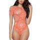 thumbnail image 1 of Balery Beautiful Corals Body de cuello redondo de manga corta para mujer Tops de manga corta Tops básicos-XX-Large, 1 of 7