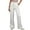 26# White, variant on Women's Cotton Sweatpants Lounge Sweat Pants High Waisted Open Bottom Casual Yoga Pants for Women with Pockets Gray L