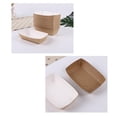 thumbnail image 2 of FOLOYORI 50Pcs Waterproof Khaki Paper Cake Box for Parties and Weddings 12x4.7x1.4in, 2 of 8