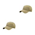 thumbnail image 4 of maskred Men S Peaked Cap With Sun Protection Beat Heat And Stay In Style Polyester For Male Baseball Cap Hat Adjustable Strap Khaki L  54-59cm 2Set, 4 of 6