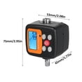 thumbnail image 3 of Tignapoo Digital Torque Wrench Meter with 1/2" to 1/4" Adapter, Multi-Unit Conversion, Sound & Light Alarm, Dual Modes, Black & Orange, Battery Not Included, 3 of 6