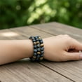thumbnail image 3 of Bling Jewelry Womens Set of 3 Tiger-Eye Gemstone 8MM Bead Stretch Bracelet Stacking Strands, 3 of 4