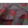 thumbnail image 4 of oneOone Silk Tabby Fabric Leaves & Floral Block Decor Fabric Printed BTY 42 Inch Wide, 4 of 4