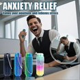 thumbnail image 2 of 3D Printed Spiky Grippie Stim Keychain Portable Anxiety Relief Pendant Sensory Stress Relief Toy for Adults ADHDs, 2 of 5