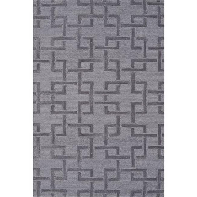 The Rug Market 71205B 2.8 x 4.8 in. Shimmer Area Rug - Grey