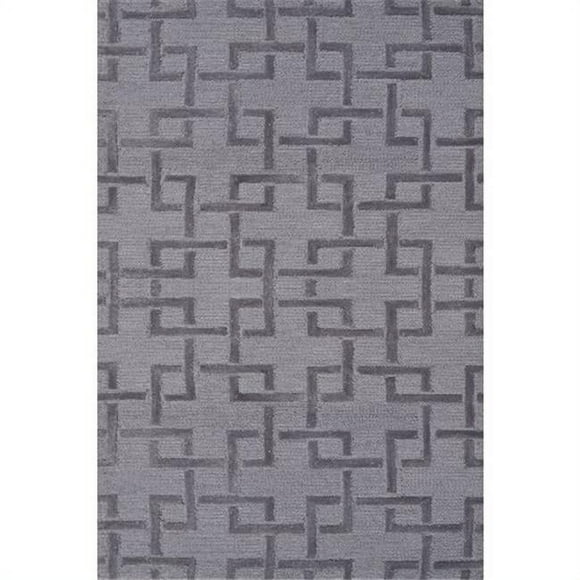 The Rug Market 71205B 2.8 x 4.8 in. Shimmer Area Rug - Grey