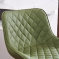 thumbnail image 4 of Kidol & Shellder Bar Stools Set of 2 Soft Adjustable Swivel Counter Stools,Bean Green, 4 of 8