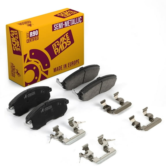 Metrix Premium Chassis Parts Front Semi-Metallic Disc Brake Pad Set D815 Fits Infiniti G35, I30, I35, Nissan 350Z,Altima,Cube,Juke,Maxima,Sentra,Versa