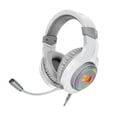 thumbnail image 1 of Auriculares para juegos Redragon H260 Hylas con cable, 50 mm, estéreo, blancos, 1 of 8