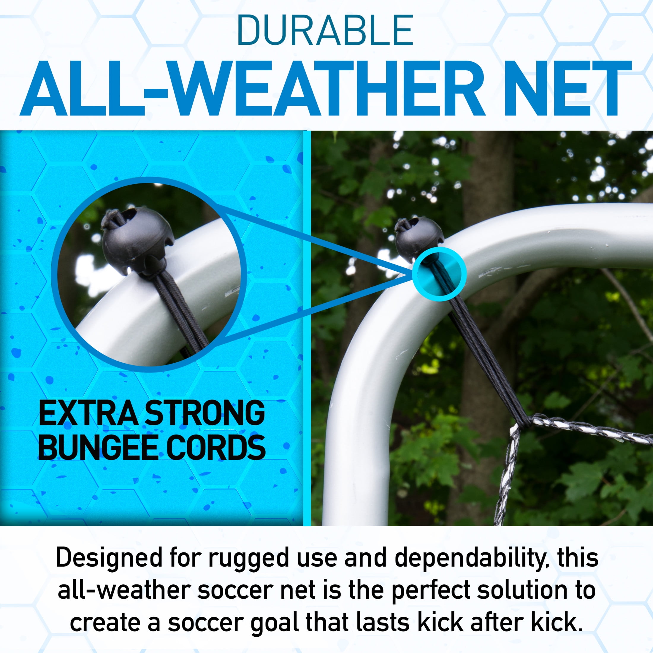 Franklin Sports Soccer Rebounder - Tournament Steel Rebounding Net - Training - 12'x6' - Silver