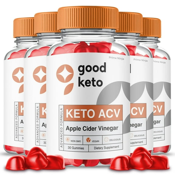 Good Keto ACV Gummies, Good Keto Gummies, Official Good Keto   ACV Gummies  Apple Cider Vinegar Men Women Gummy (5 Pack)