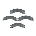 thumbnail image 3 of KarParts360 For Ford E-450/E-350 Super Duty 2008-2019 Disc Brake Pads Rear | Semi Metallic | Wear Sensor Option Excluded | Shims Option Included | Sold As Set, 3 of 4