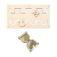 thumbnail image 1 of Tablero Ocupado de Madera para Niños, 2 Uds., Parte Esencial del Aprendizaje Temprano EstiloH, 1 of 9