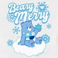 thumbnail image 2 of Toddler's Care Bears Christmas Grumpy Bear Beary Merry Snowflake  Graphic Tee White 2T, 2 of 3