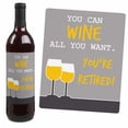 thumbnail image 3 of Big Dot of Happiness Retirement Party - Gifts for Women and Men - Wine Bottle Label Stickers - Set of 4, 3 of 8