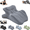 Grey, variant on GASYLL Ergonomic Memory Foam Wedge Pillow, 27° Angled Support Pillow , Multi-Position Lounge Pillow,Waterproof & Portable with Washable Cove