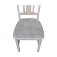 thumbnail image 7 of International Concepts San Remo Splatback Chair in Washed Gray Taupe, 7 of 7